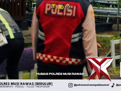 RK - Waka Polres Musi Rawas Pimpin Kegiatan Pembersihan Lingkungan, Wujud Nyata Dukungan Program ASR