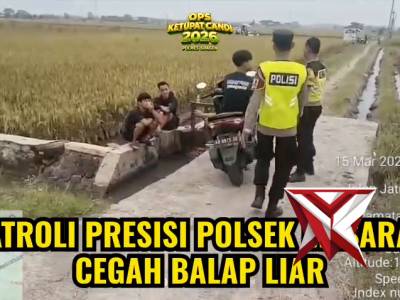 Patroli Presisi Polsek Masaran Cegah Balap Liar di Jalur Krikilan&ndash;Masaran


SRAGEN &ndash; Personel Polsek