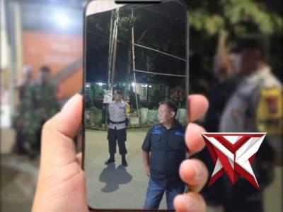 Pengecekan Pos Kamling oleh Forkopimcam