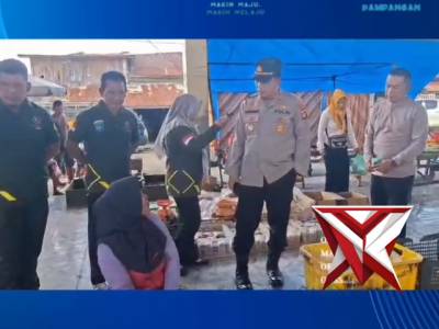 Kegiatan pesonil polsek pampangan