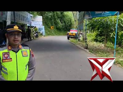 Pemantauan dan pengecekan situasi arus lalu lintas di objek wisata Rahtawu