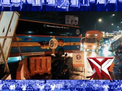 LIVE REPORT: PENUMPUKAN ARUS DI SIMPANG 3 FLY OVER DERMOLENG AKIBAT BANJIR KETANGGUNGAN