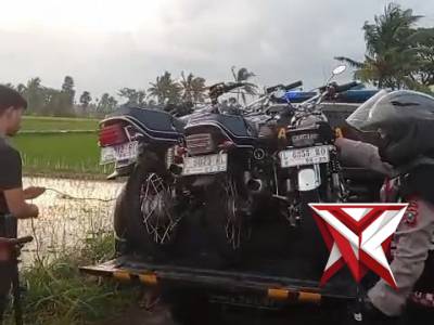 Patroli Balap liar Polsek Wonosari