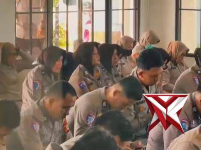 Peringatan Nuzulul Qur'an di Polres OKI