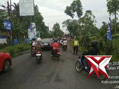 Kapolsek Alian giat AG pagi