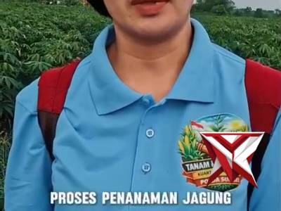Kapolri Pimpin Tanam Raya Jagung Kuartal I 2026 di Ogan Ilir