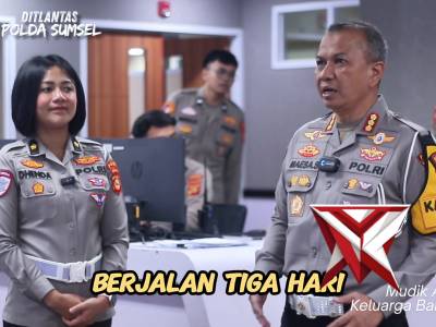 Live Streaming Pantauan Arus Lalu Lintas
Dalam rangka pelaksanaan Ops Ketupat Musi 2026