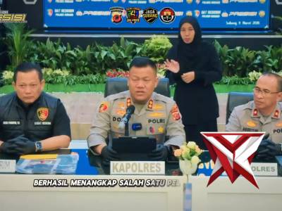 KONFERENSI PERS SAT RESKRIM POLRES SUBANG