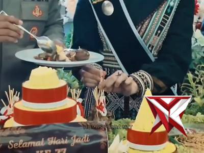 Acara syukuran HUT polwan ke 77