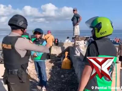 Patroli harkamtibmas sat samapta polres MBD