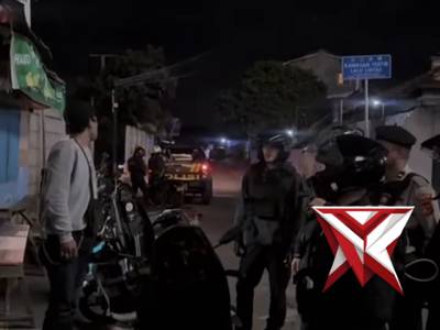 Personel Patroli Perintis Presisi Polres Cimahi yang dipimpin oleh Kanit Turjawali - IPDA MIFTAH SUL