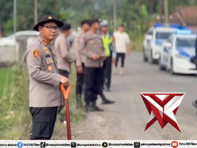 Gerakan Indonesia Asri (Aman,Sehat,Resik,Indah) Belida Polres OKU Timur.