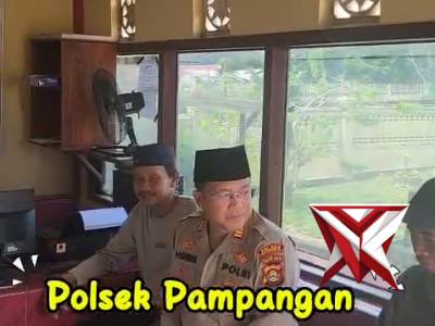 Pelayanan polsek pampangan