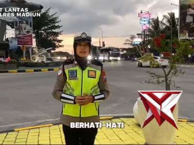 Pantauan arus lalu lintas di wilayah Kab. Madiun