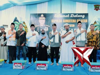 GIAT SAFARI RAMADHAN 1447 H/2026 M, OLEH KAPOLDA SUMSEL DIPOLRES BANYUASIN