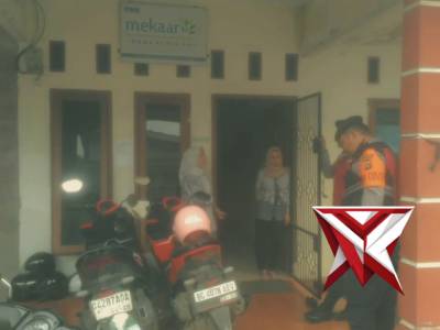 Polres OKI Hadir, Sat Samapta Patroli Objek Vital di Kota Kayuagung
