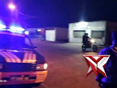 Patroli Blue Night / Blue Light depan SPBU Pugeran, Kec. Gondang. - PoliceTube