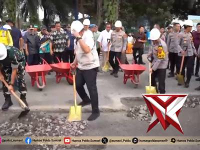 Gelar Program BELIDA, Polda Sumsel Tegaskan Komitmen Dukung Gerakan Indonesia ASRI - PoliceTube