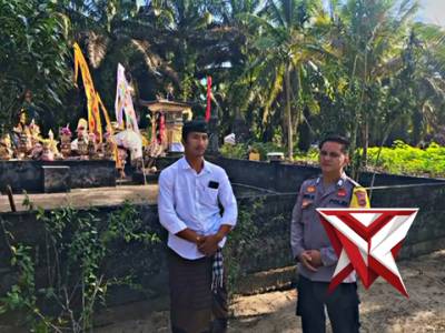 Babin simpang rimba melakukan pam nyepi