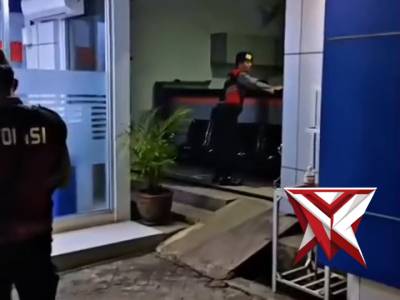 Patroli malam Satsamapta Polres OKI