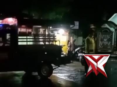 Kapolsek Takeran Bersama Anggota laksanakan Patroli di wilayah Takeran - PoliceTube