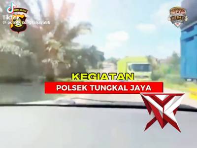 Kegiatan Polsek Tungkal Jaya