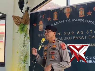 Semarak ramadhan polres maluku barat daya mengadakan lomba dalam rangka meramaikan bulan ramadhan