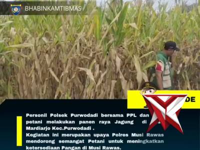 Polsek Purwodadi polres musi rawas