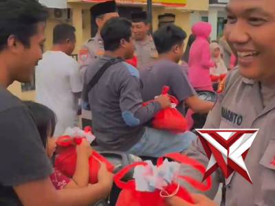 Kapolsek Pacitan bersama Anggota Polsek Pacitan dan Bhayangkari Ranting Pacitan melaksanakan kegiata