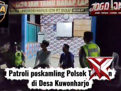 Patroli Polsek Takeran