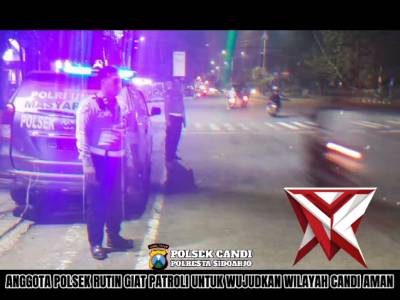 PATROLI BLUE LIGHT POLSEK CANDI