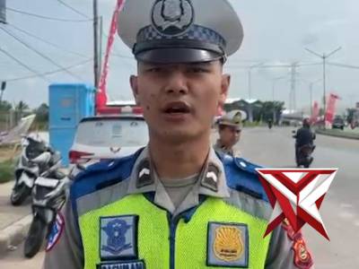 Laporan pos pam keramasa sat lantas polres ogan ilir