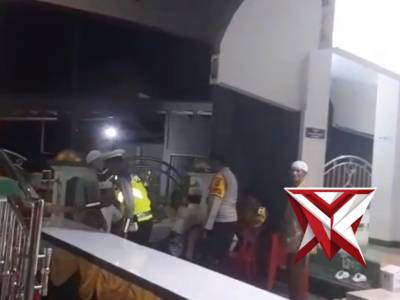 Patroli Malam Polsek Teluk Segara Antisipasi 3C dan Gangguan Kamtibmas