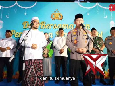 Kapolri Ajak Jaga Persatuan di Tengah Peringatan Maulid Nabi Muhammad SAW