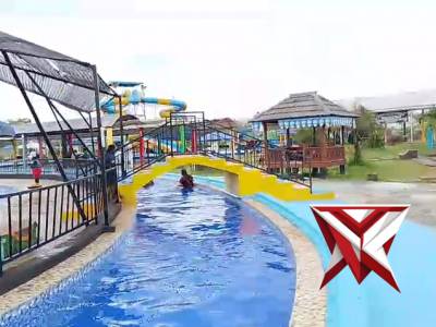 Pengamanan objek wisata waterboom