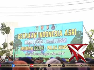Gelar Program BELIDA, Polda Sumsel Tegaskan Komitmen Dukung Gerakan Indonesia ASRI