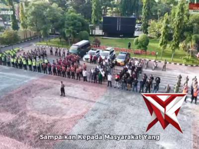 Sambut Idul Fitri 1447 H, Polres Probolinggo Gelar Apel Kesiapan Pelayanan Malam Takbir