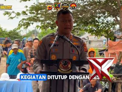 Polres subang gelar kegiatan peletakan batu pertama pembangunan Rutilahu