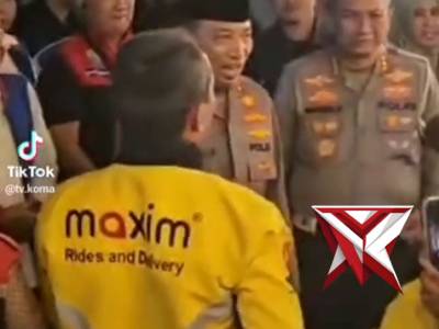 KUNJUNGAN KAPOLRI KE KEDAI ADO PRESISI POLDA SUMSEL