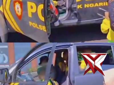 Polsek Ngariboyo menerima kunjungan edukasi dari anak-anak RA Banjarejo, Kecamatan Ngariboyo. ?? - PoliceTube