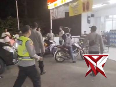 Patroli humanis Polres OKI