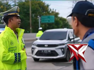 Polisi Berjibaku Urai Kemacetan di Jalur Lintas Timur, Pemudik Apresiasi Pelayanan Huma