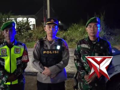 Laporan kegiatan pengamanan jalan Polres Musi rawas bersama Forkopimda Musi rawas