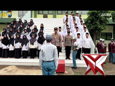 Kapolsek Tarokan memimpin langsung kegiatan Apel Ikrar Ramadhan Tanpa Petasan dan Anti Kekerasan - PoliceTube