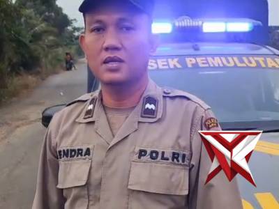 UNIT PATROLI POLSEK PEMULUTAN GIAT PATROLI SUBUH ANTISIPASI BALAP LIAR - PoliceTube