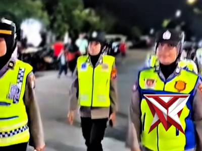 Patroli Polwan Presisi Polres Madiun Ciptakan Rasa Aman - PoliceTube