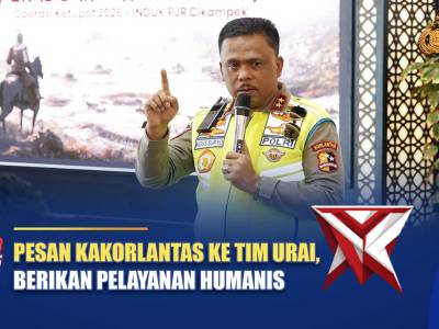 PESAN KAKORLANTAS KE TIM URAI: BERIKAN PELAYANAN HUMANIS | NTMC POLRI