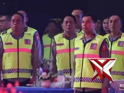 KAPOLRI LUNCURKAN DIGITAL KORLANTAS DI HUT LALULINTAS BHAYANGKARA KE - 70