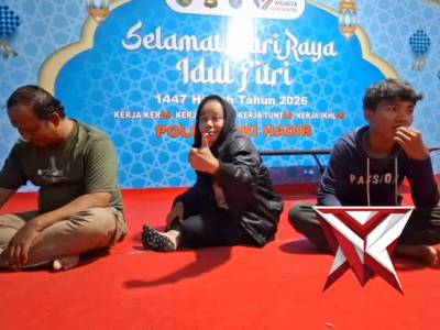 Testimoni Pemudik dari Jambi tujuan Lampung yang beristirahat di Pam Penanganan Lempuing Polres OKI