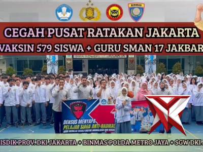 Puluhan Ribu Siswa SMA Jakarta Ikuti Program Densus Menyapa Cegah Radikalisme